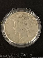 Obverse side image showing Lady Liberty with radiate crown, 1922 date, and inscriptions including LIBERTY and IN GOD WE TRUST.