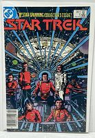 Front cover of DC Star Trek #1 comic book showing full artwork and pricing info
