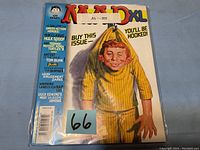 Front cover of the MAD XL magazine from July 2003, showing the MAD character and cover headlines.