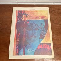 Cover of the portfolio showing fantasy artwork of a woman and a man in medieval-like attire, labeled MediaScene.