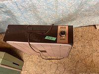 Top view showing control knob, power cord, and model identification "Solid State" and "Terraton."