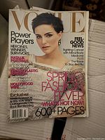 Single issue showing Natalie Portman cover, “Spring Fashion Fever,” 600+ pages