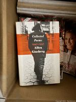 Allen Ginsberg Collected Poems 1947-1997 hardcover book in box with magazines