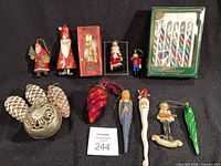 Group shot showing all ornaments