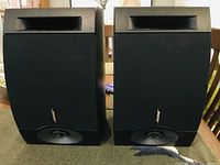 Front view of both Bose 201 Series V speakers side by side
