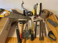 All items laid out together showing condition and variety