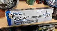 Box of Power Fist Water-Feed Air Cutter showing brand, product name and price sticker $179.99