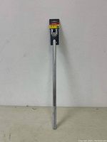 Full length view of the GreatNeck breaker bar showing the polished metal shaft and attached packaging.