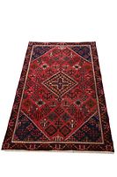 Full view of the rug laid flat