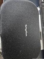 Black Srhythm branded soft carry case for headphones