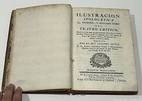 Title page showing full title, author, publication details and imprint from 1777 Madrid.