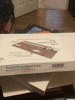 Photo of original packaging box for NWSL The Chopper III stripwood cutter model 59-4, showing product details and branding.