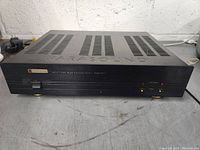 Front view showing Parasound logo, power button, model number HCA-750A, and control LEDs