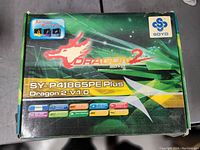 Closed product box showing Soyo Dragon 2 SY-P41865PE Plus motherboard model