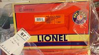 Top view of original Lionel box showing Odyssey System logo and title label