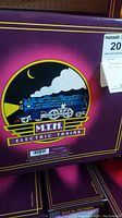 Front of original box with M.T.H. Electric Trains logo