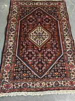 Full view of front side of carpet