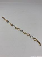 Full-length view of the bracelet on white background