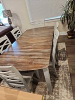 table and chairs overview