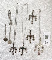 All seven pieces arranged on background