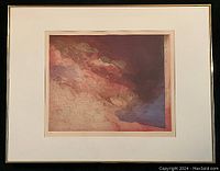 Framed Herb Jackson print showing full artwork, frame, and matting.