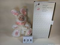 Marie Osmond limited edition doll in white rabbit costume with original box
