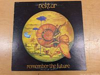 Front cover of Nektar's 'Remember the Future' vinyl LP record showing full artwork and title.