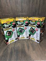Three boxed Lizard Cam flexible micro-inspection cameras showing front and side box graphics.