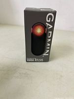 Box exterior showing Garmin Varia RTL515 packaging