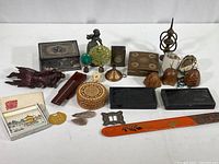 Group shot of all 21 decorative items on white background