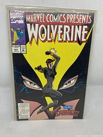 Front cover of the comic book showing the title Marvel Comics Presents Wolverine with character images and issue number.