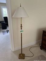 Full view of floor lamp