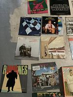 Photo showing a subset of records including The Monkees, Ramones, AC/DC, Paul McCartney, and others.