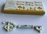 Photo of the Rabbit collector key and its box, showing the key's detailing and packaging