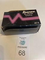 Original Ibanez BC9 Bi-Mode Chorus box with black and pink graphics
