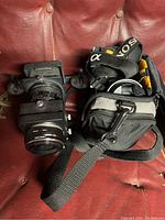 Camera and bellows unit side by side