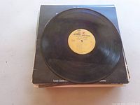 Vinyl record disc with center label showing album details from The Police album.