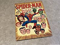 Front cover showing Spider-Man and various characters surrounding him, titled 'Spider-Man Annual 1979'.
