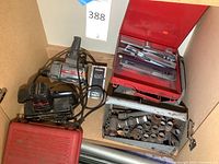 Image showing Craftsman sander and Steveco drill from slightly different angle