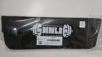 Sealed black Shnlie hip thrust belt with printed logo and weight graphic shown in original packaging.