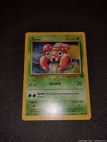 Image of a Paras Pokémon card from the Jungle set. Shows front of card with moves, HP, and illustration.