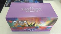 Closed Modern Horizons II themed box shown from the side and top with game branding