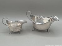 Front view showing both boats side by side