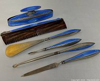 All items laid out on surface