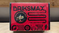 Front view of BRIKSMAX LED lighting kit BX601 box showing branding and product name.