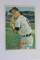 Front of the 1957 Topps Al Kaline baseball card showing player image and details