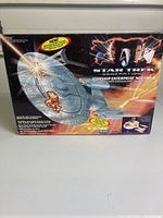 Box of Star Trek Generations Starship Enterprise NCC-1701-D model kit showing artwork and product details