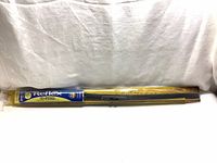 Full packaged Reflex brand wiper blade in plastic blister package, showing length and packaging condition.