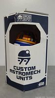 Original Droid Depot Custom Astromech Units box with droid dome visible