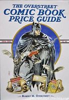 Front cover of Overstreet Comic Book Price Guide Volume 44 featuring Batman illustration.